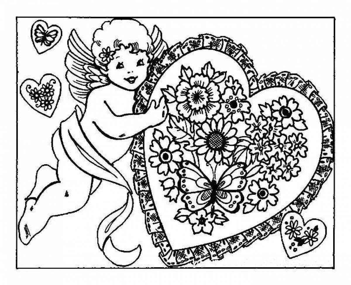 Coloring book gorgeous tatiana's day
