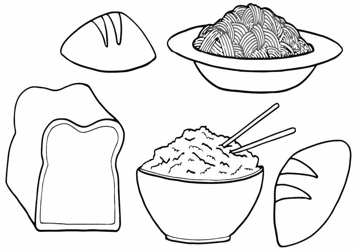 Unappetizing coloring with harmful products