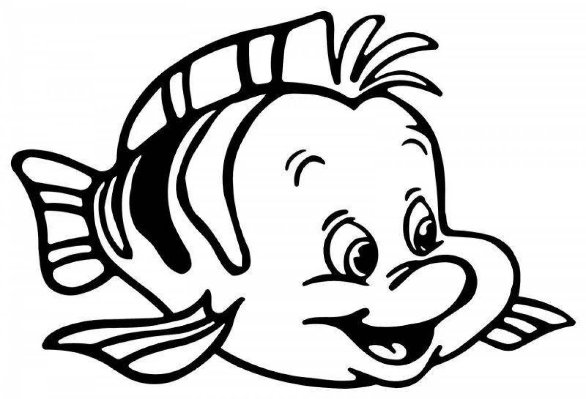 Float Animated Coloring Page