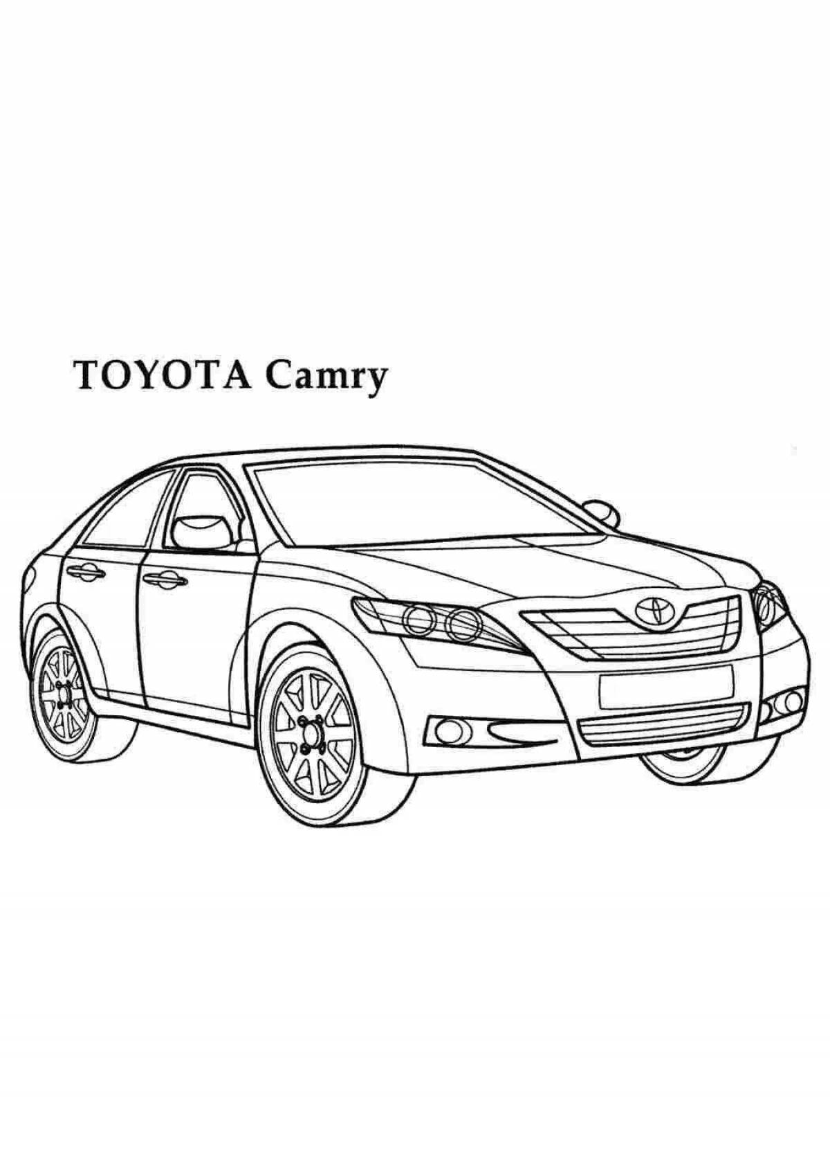 Fabulous Camry coloring book