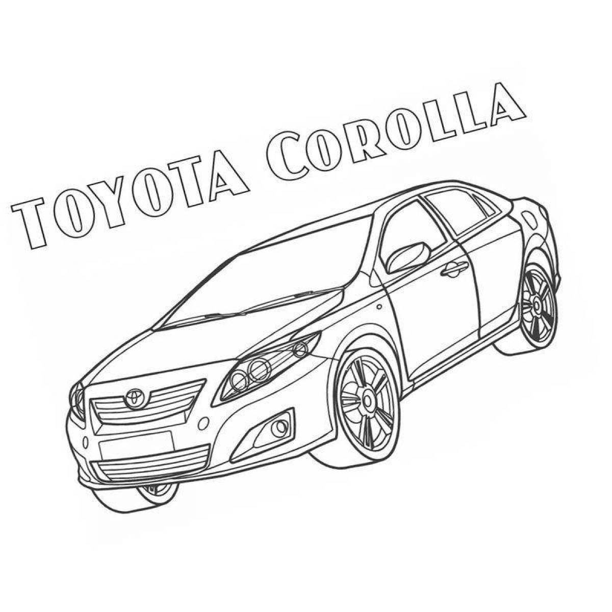 Great coloring camry
