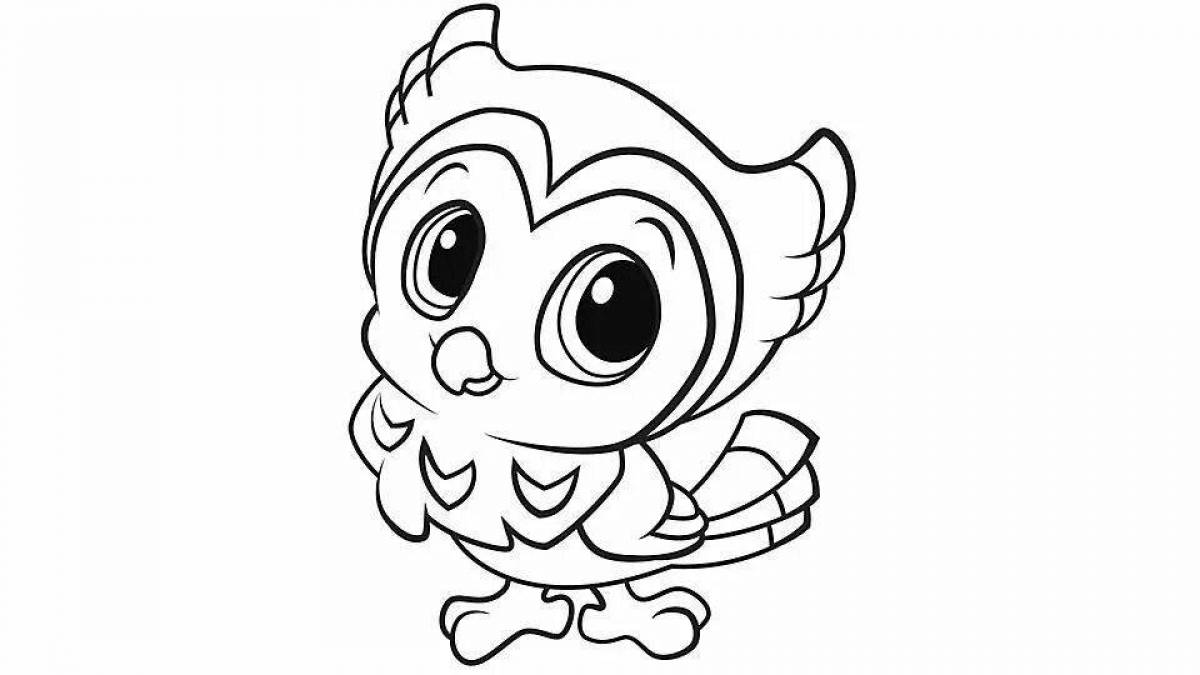 Furry pet coloring pages