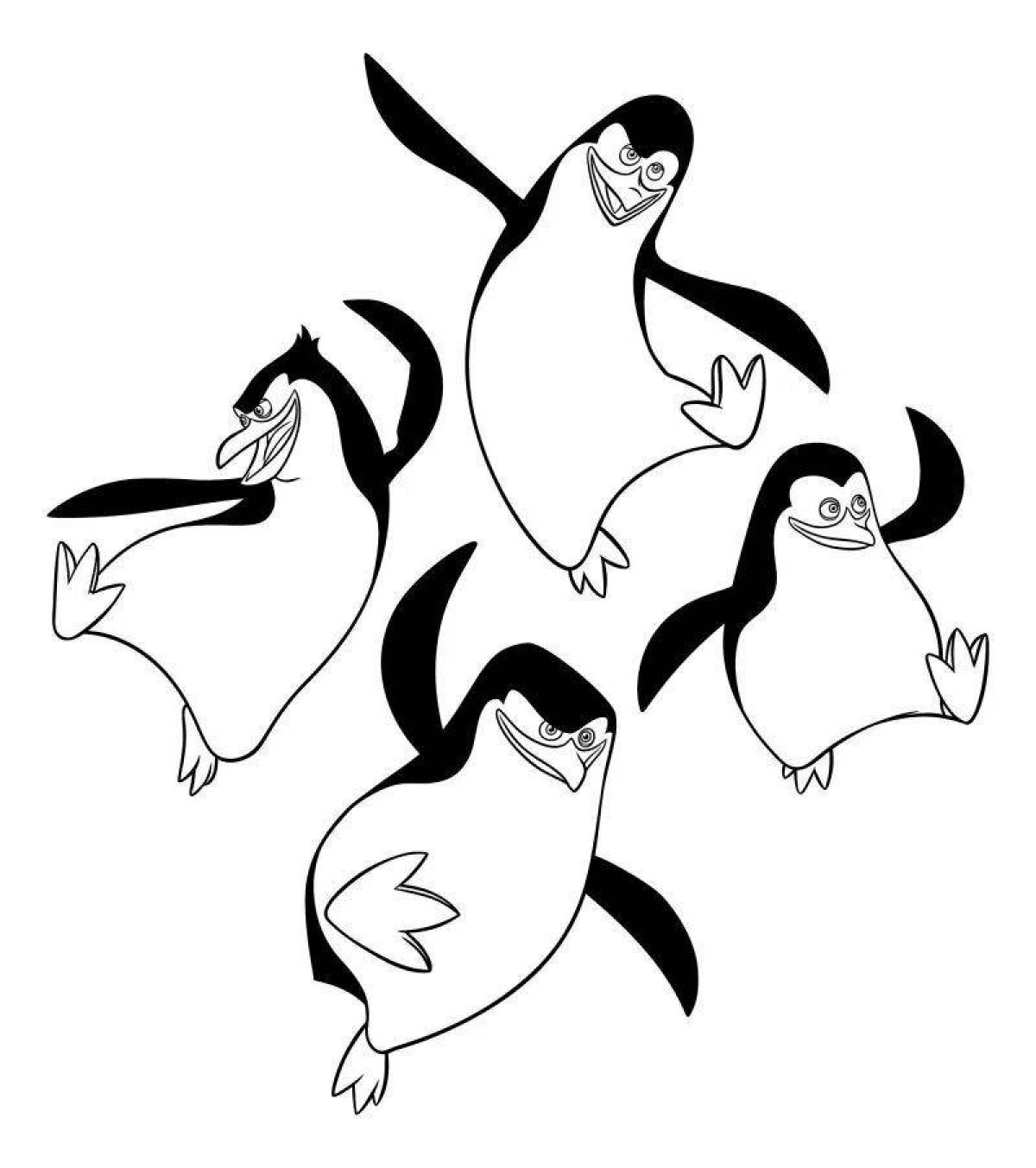 Очаровательные пингвины из мадагаскара