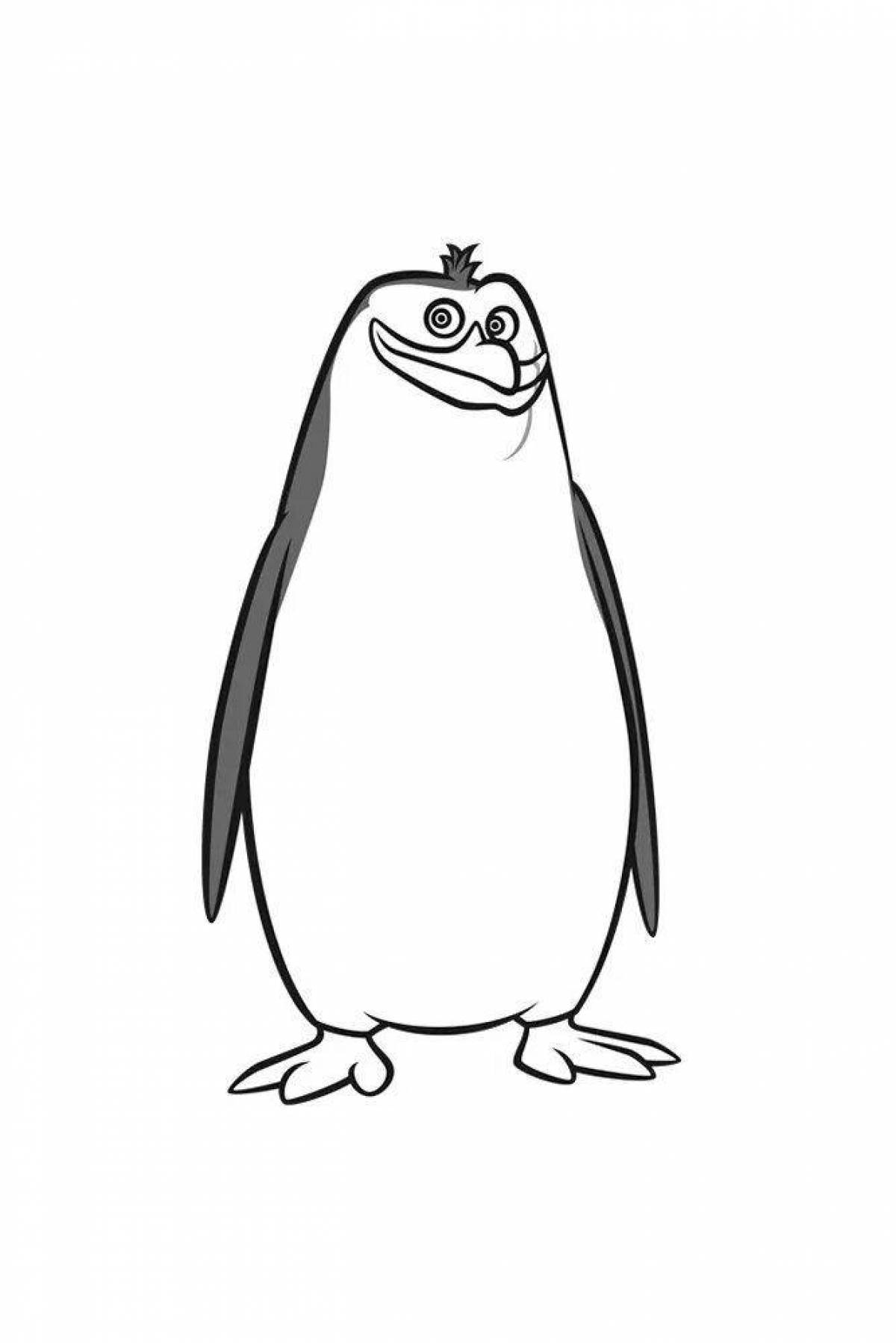 Милые пингвины с мадагаскара