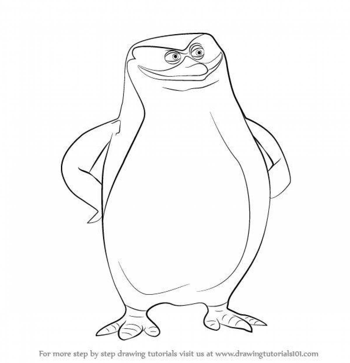 Naughty penguins from madagascar