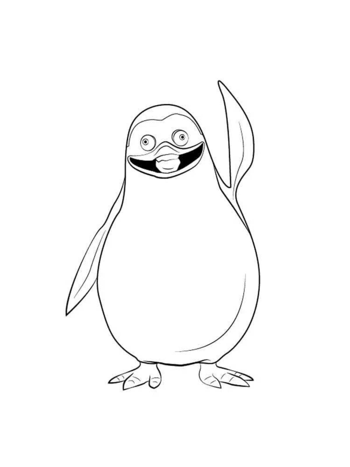 Colorful penguins from Madagascar