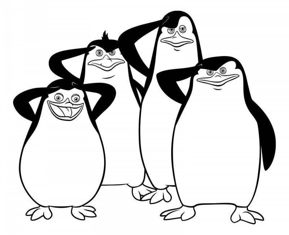 Привлечение пингвинов с мадагаскара