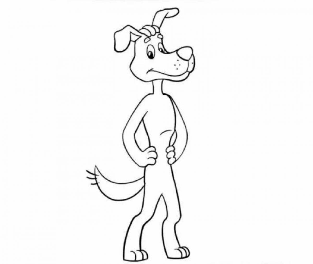 Buttermilk party coloring page