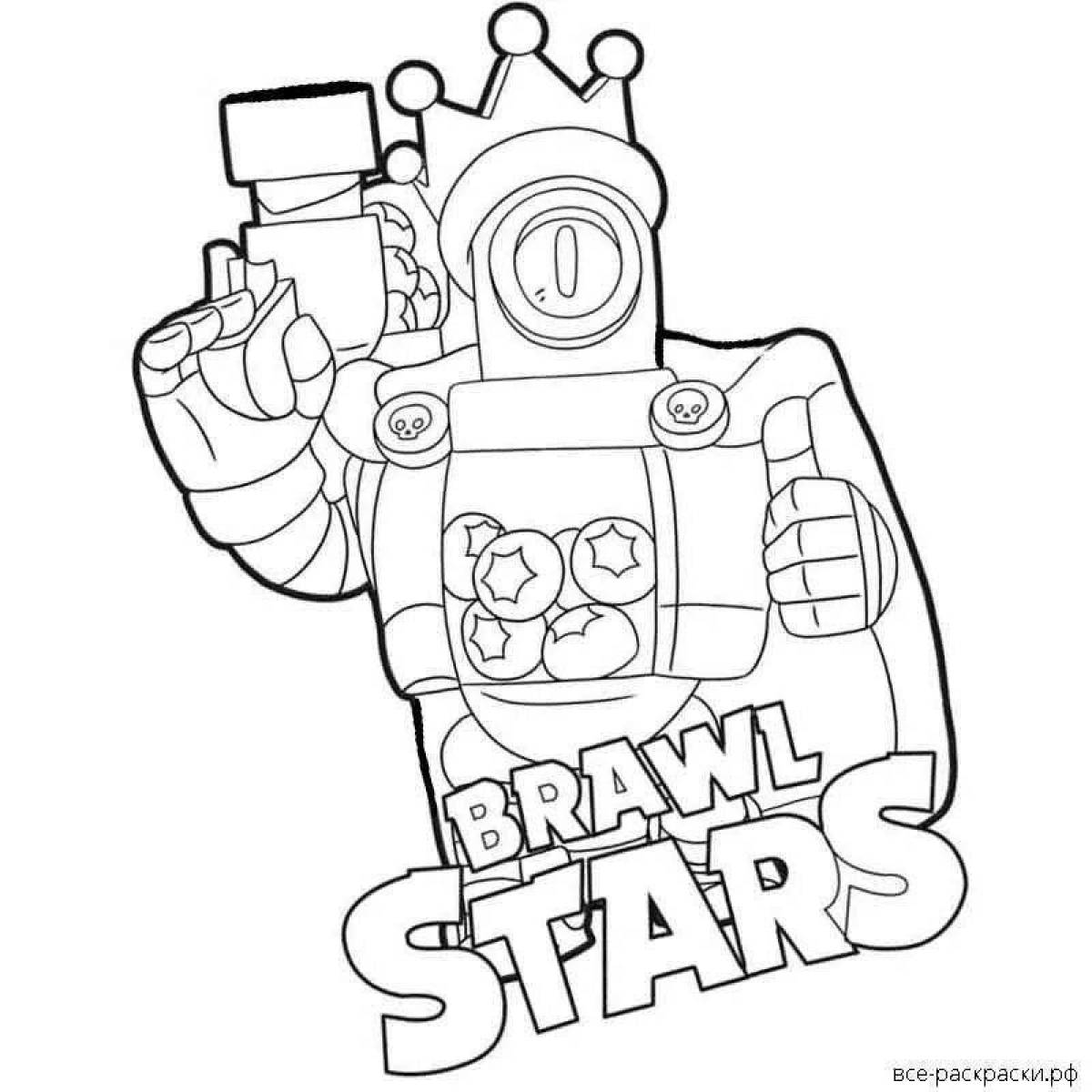 Awesome stickers bravo stars coloring book