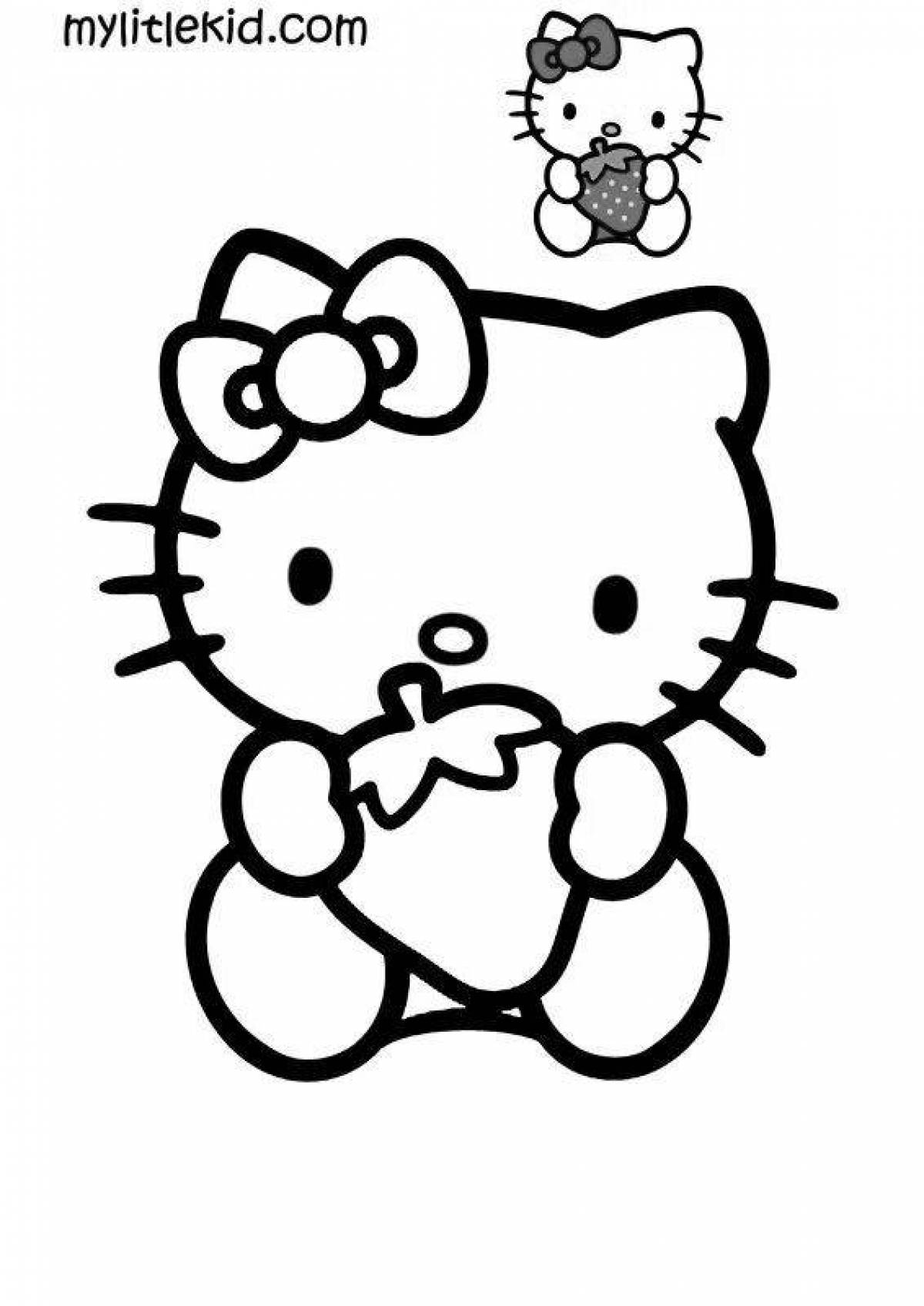 Bubble hello kitty regular without bow and clothes