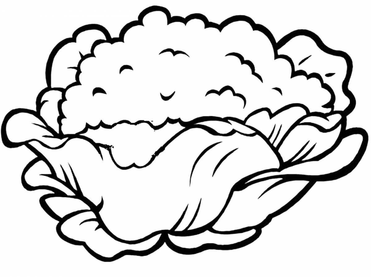 Animated squash coloring page