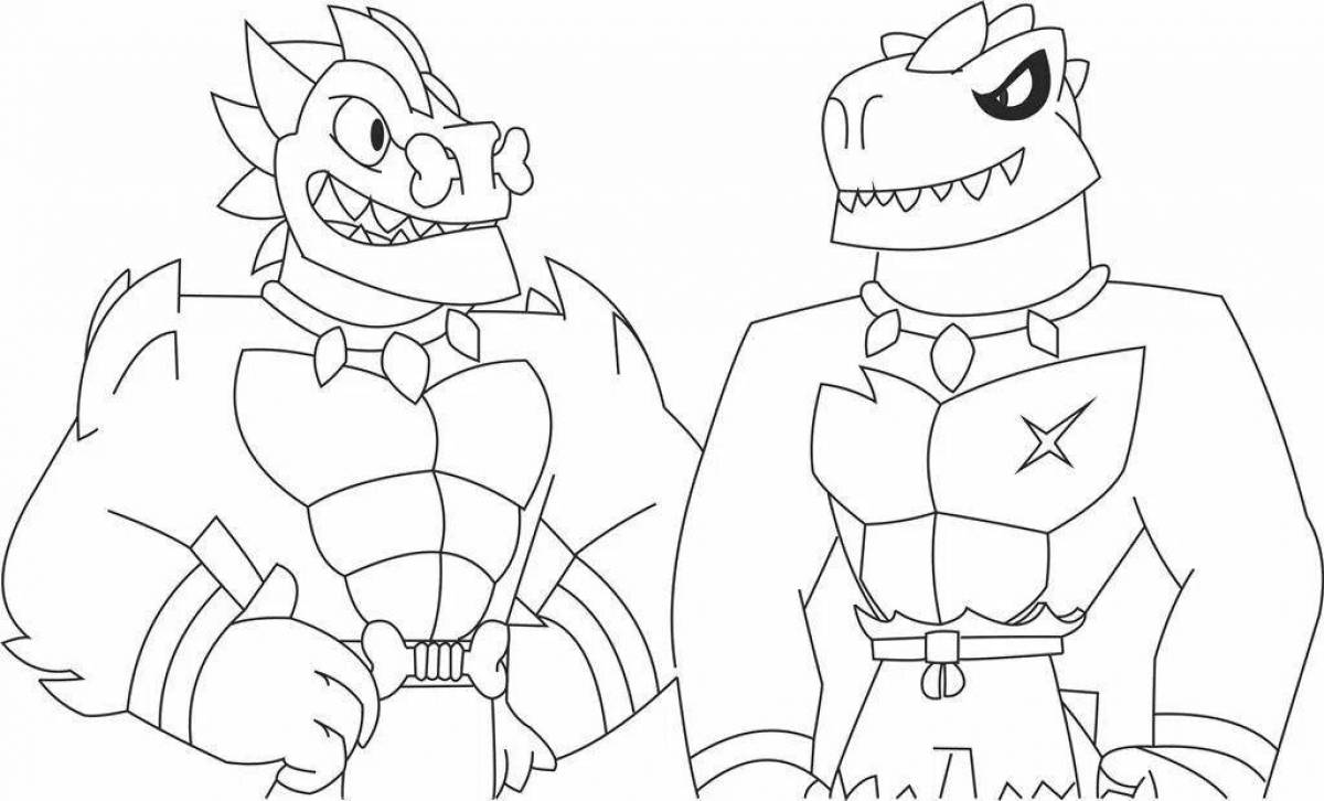 Updating blazagoth coloring page