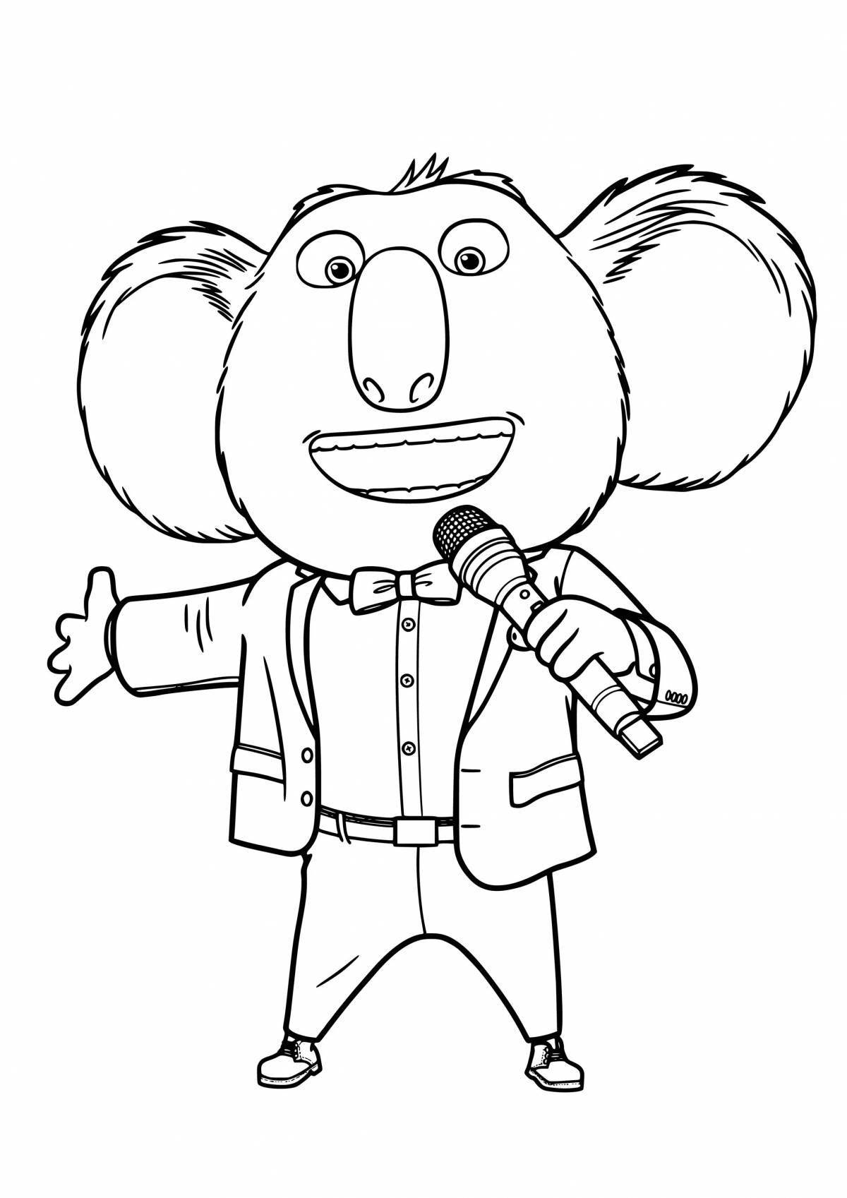 Great buster coloring book