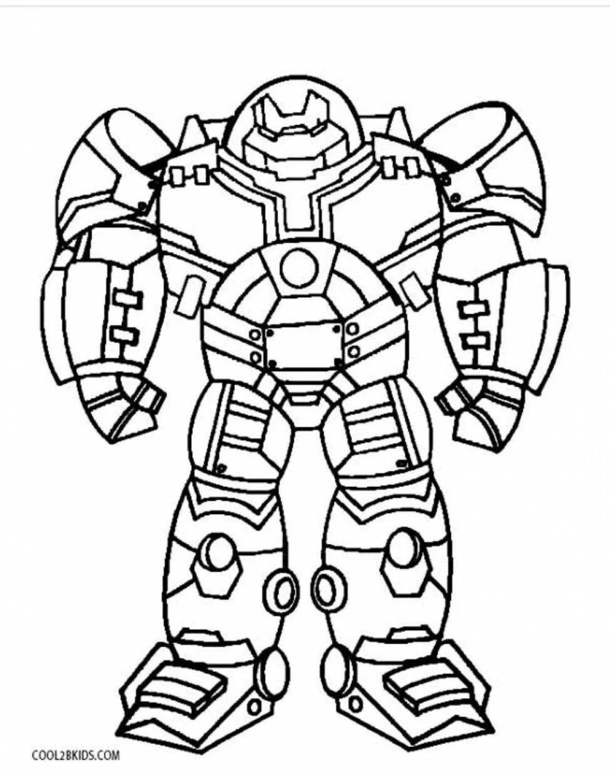 Fancy buster coloring pages