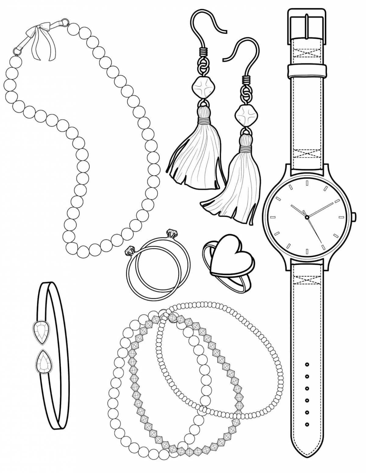Fun accessories for coloring