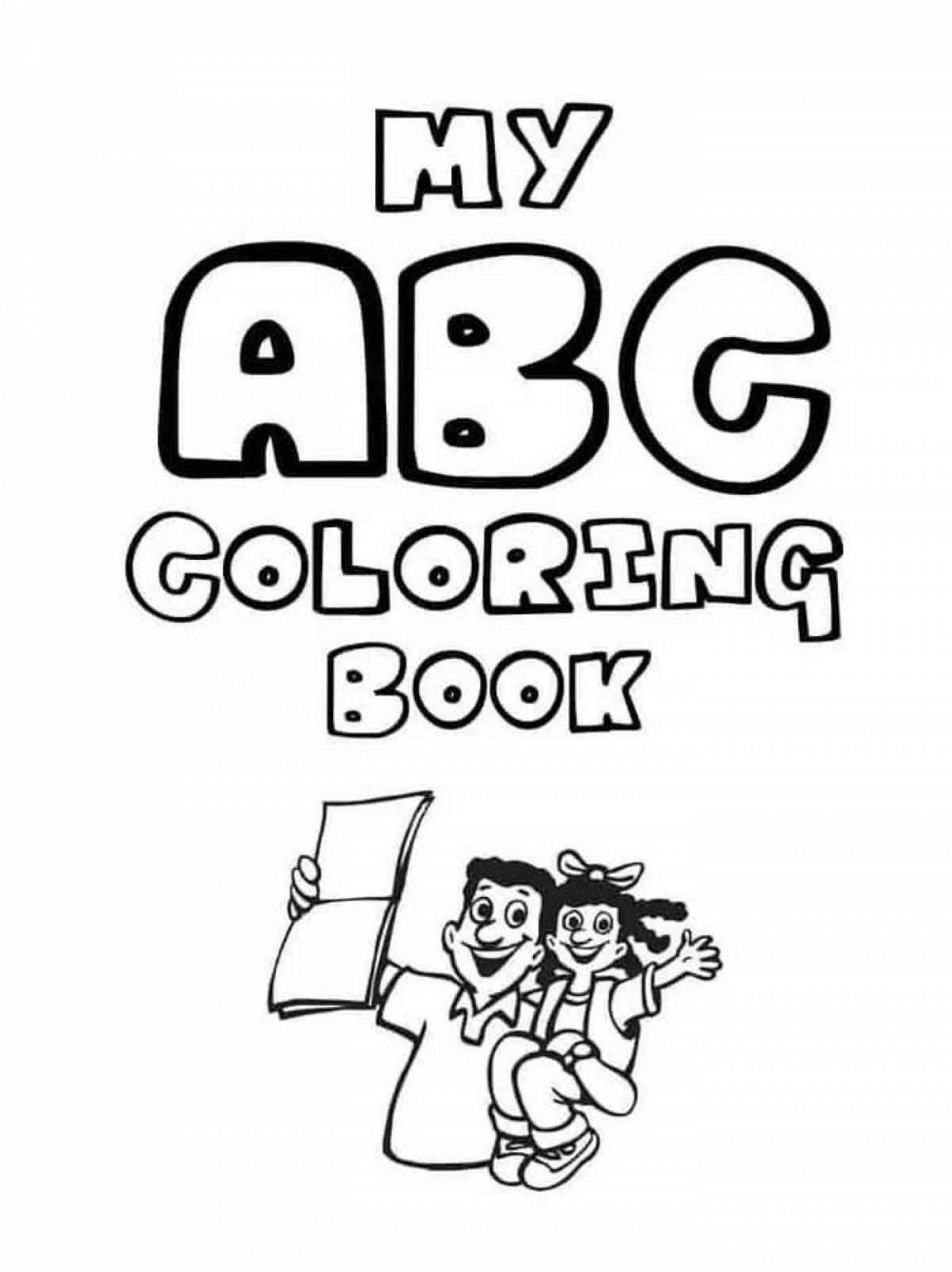 Color fun coloring abc