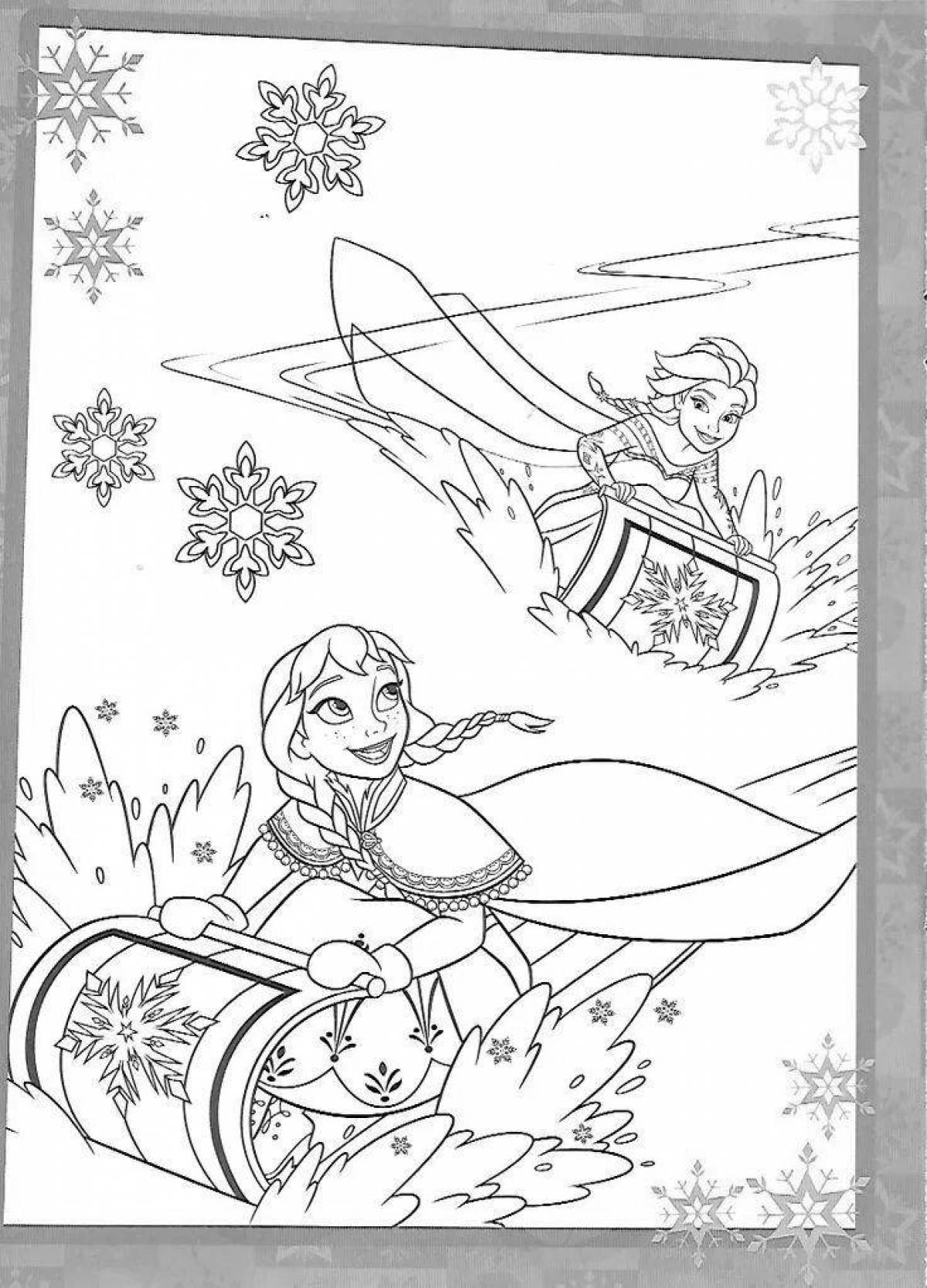Glorious keepers of miracles coloring page