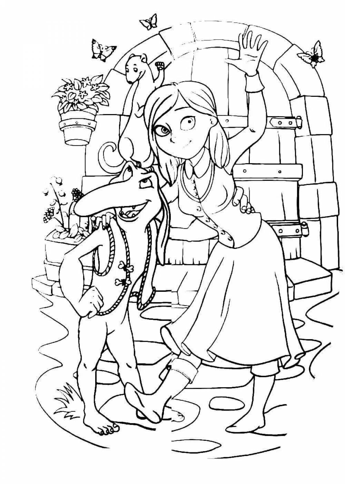 Rich keepers of miracles coloring page