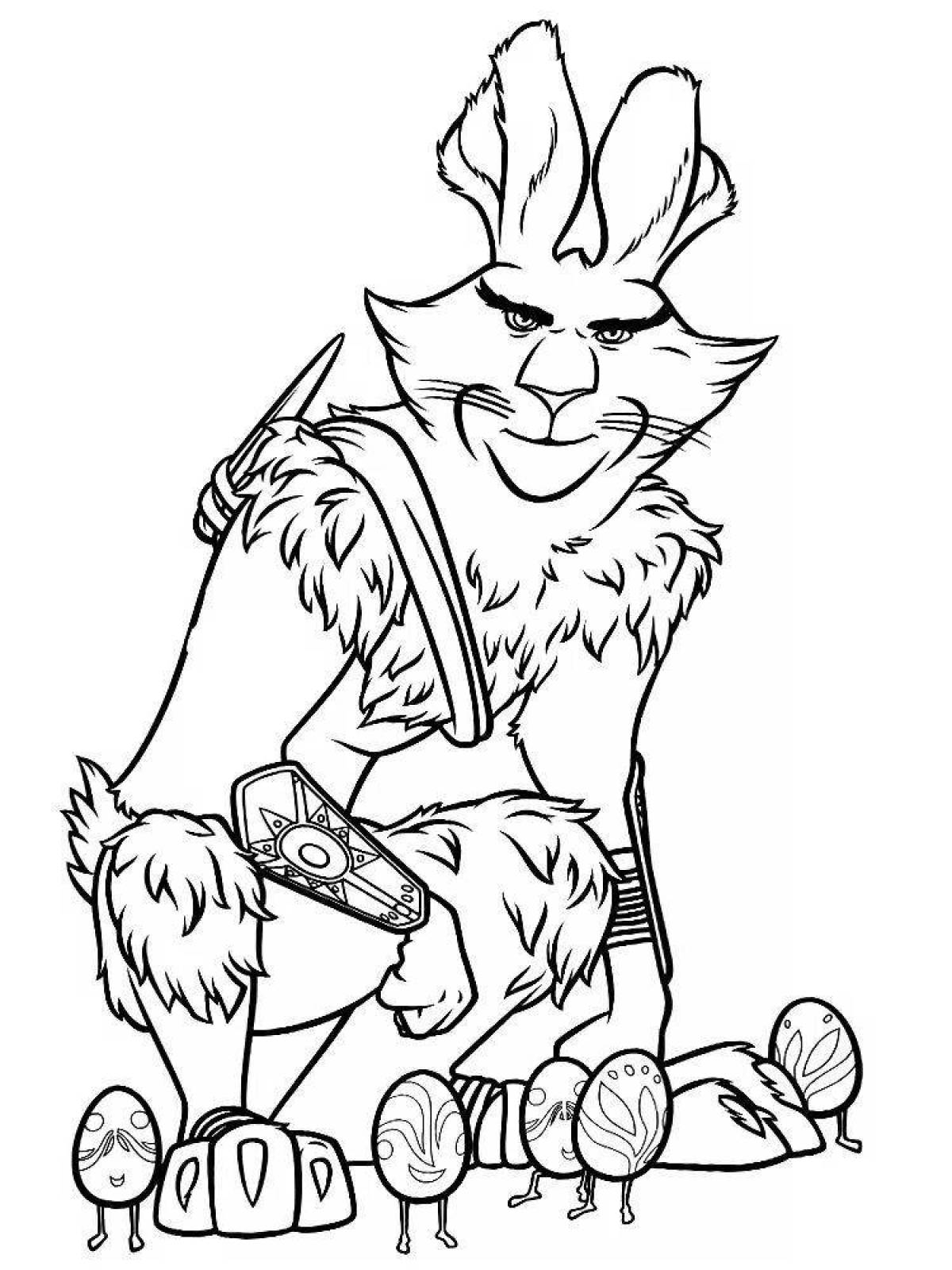 Adorable Rise of the Guardians Coloring Page