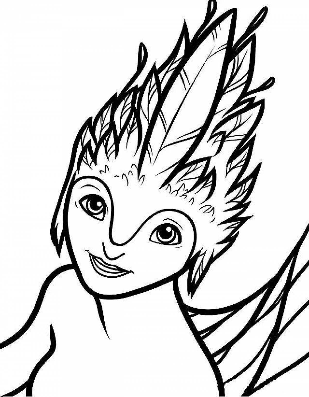 Rise of the Guardians Vibrant Coloring Page