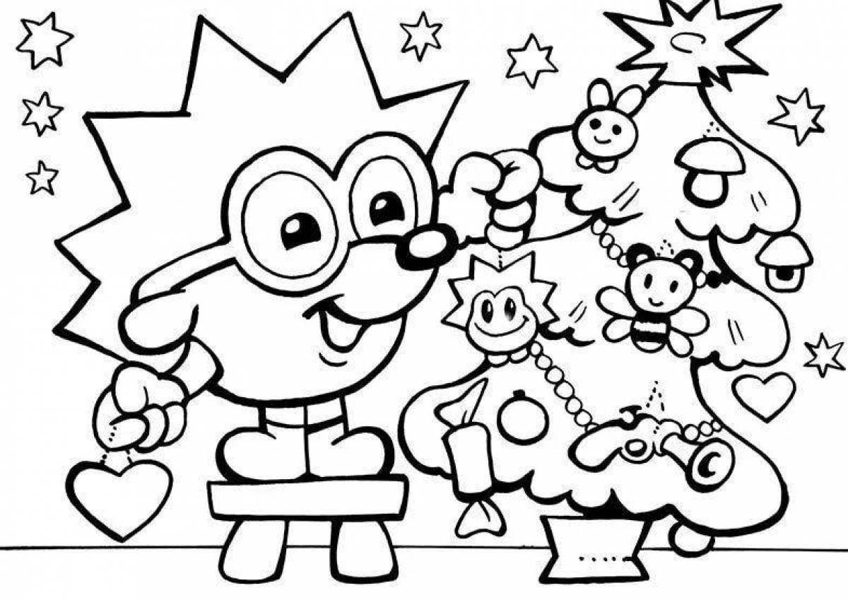 Christmas coloring games coloring pages