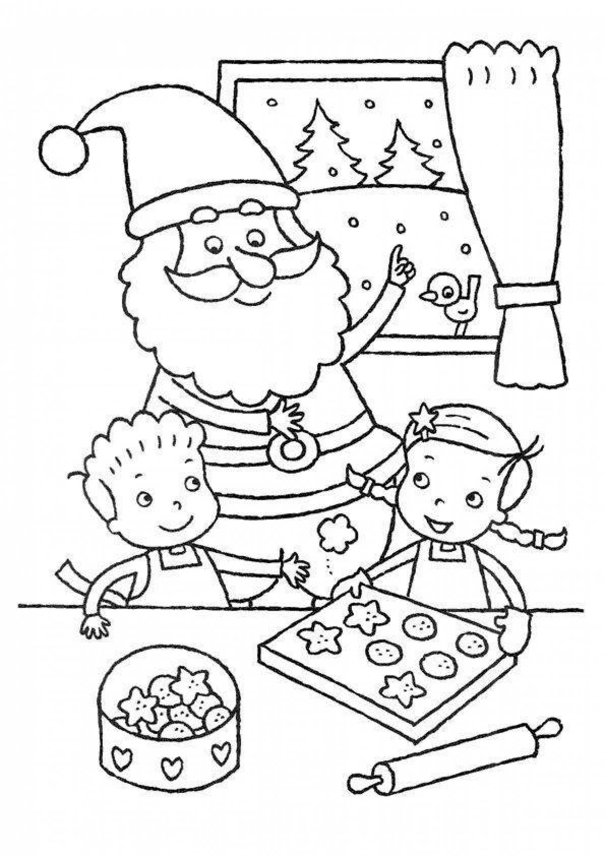 Attractive Christmas coloring games