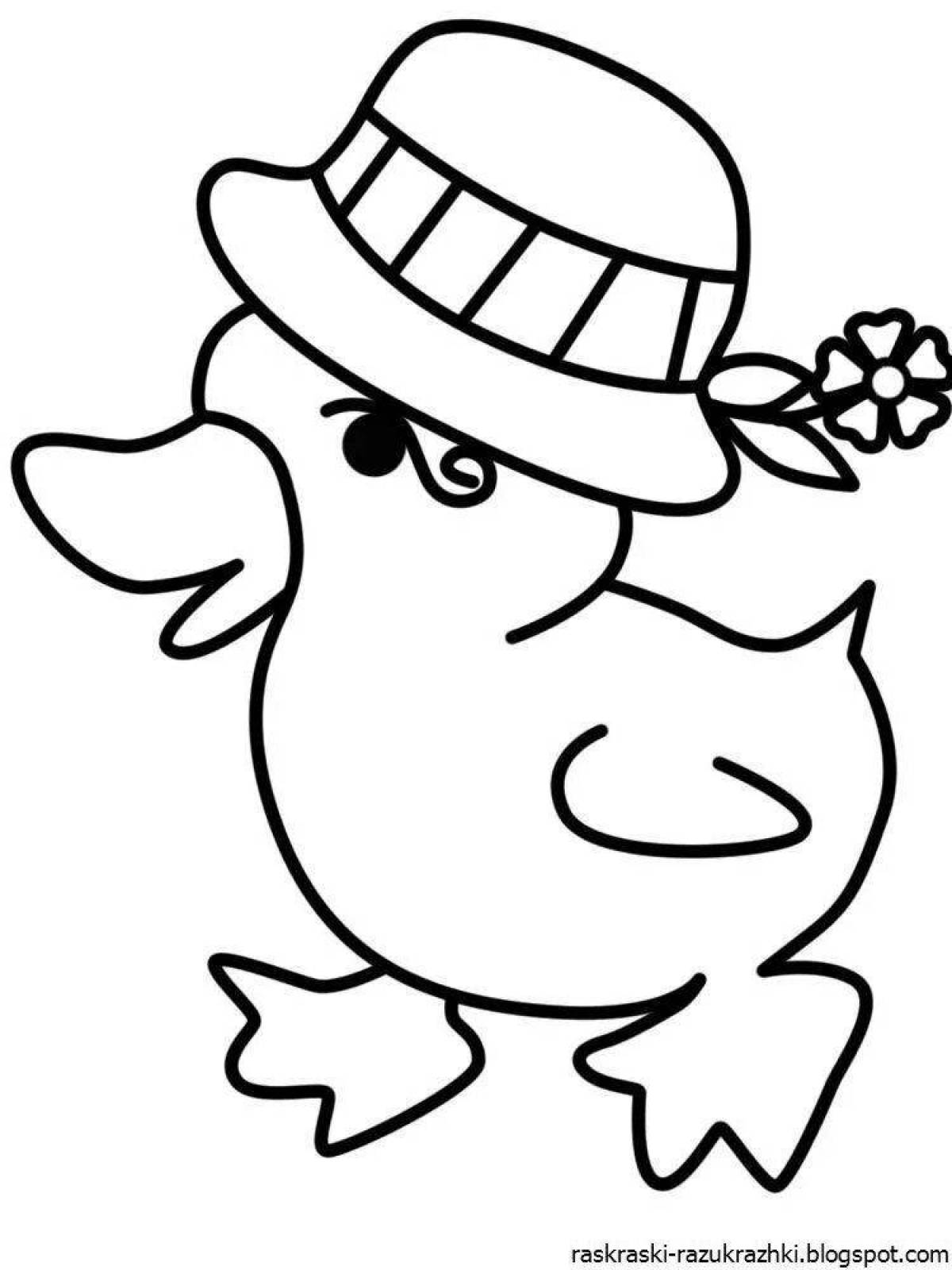 Creative coloring page 2 junior group