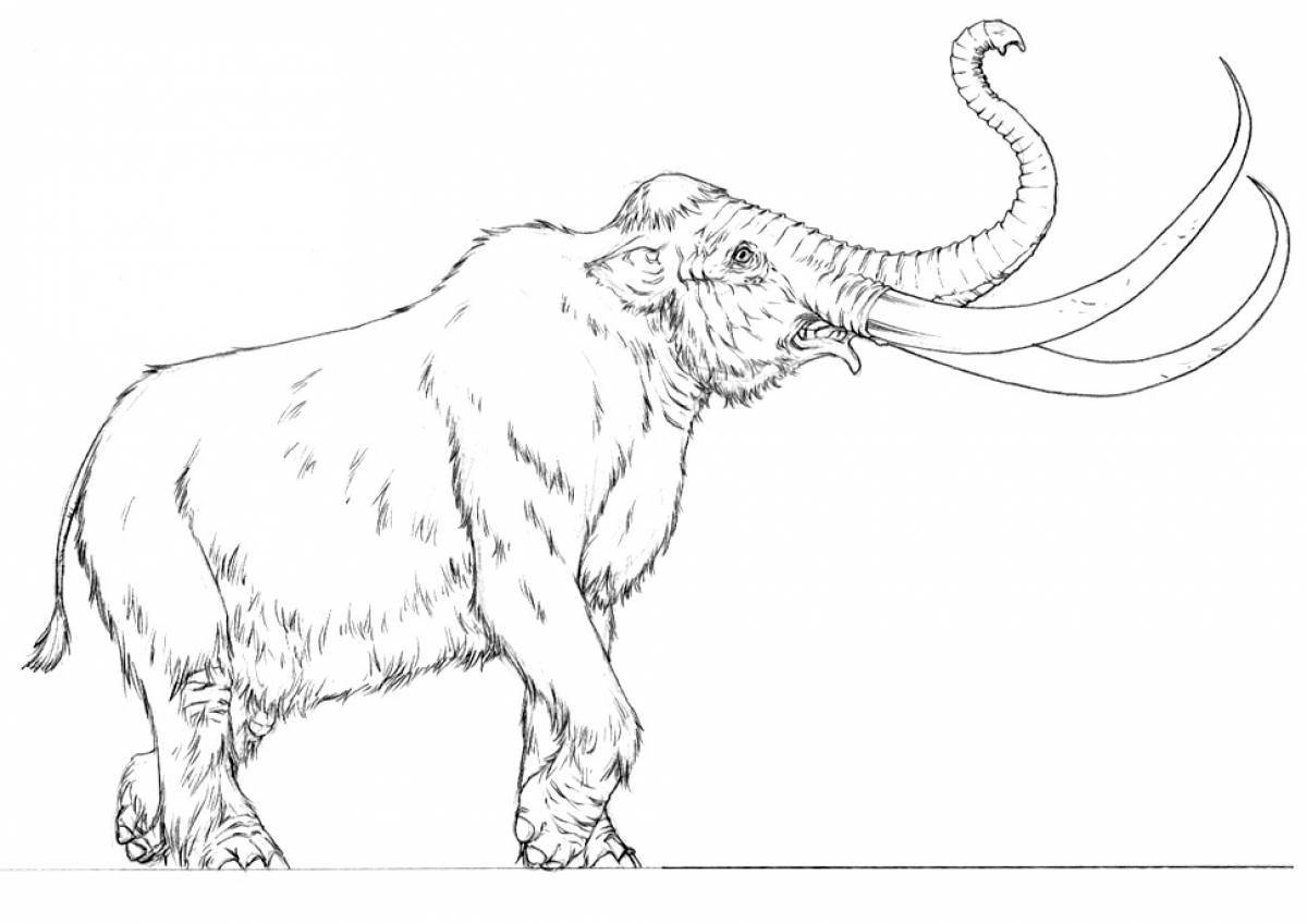Рисунок древнего животного. Шерстистый мамонт раскраска. Мамонт картинка раскраска. Раскраски про Мамонтов. Мамонт раскраска для детей.