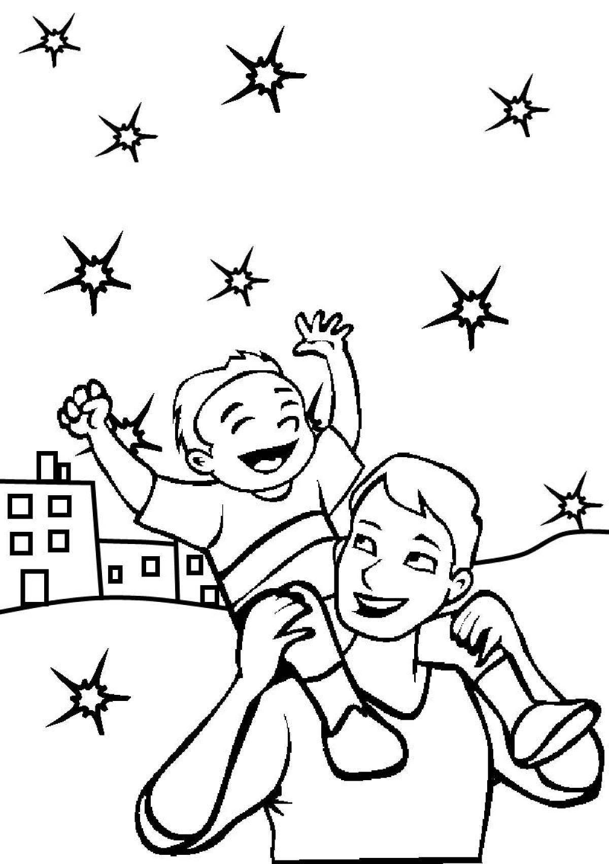 Victory Day coloring book