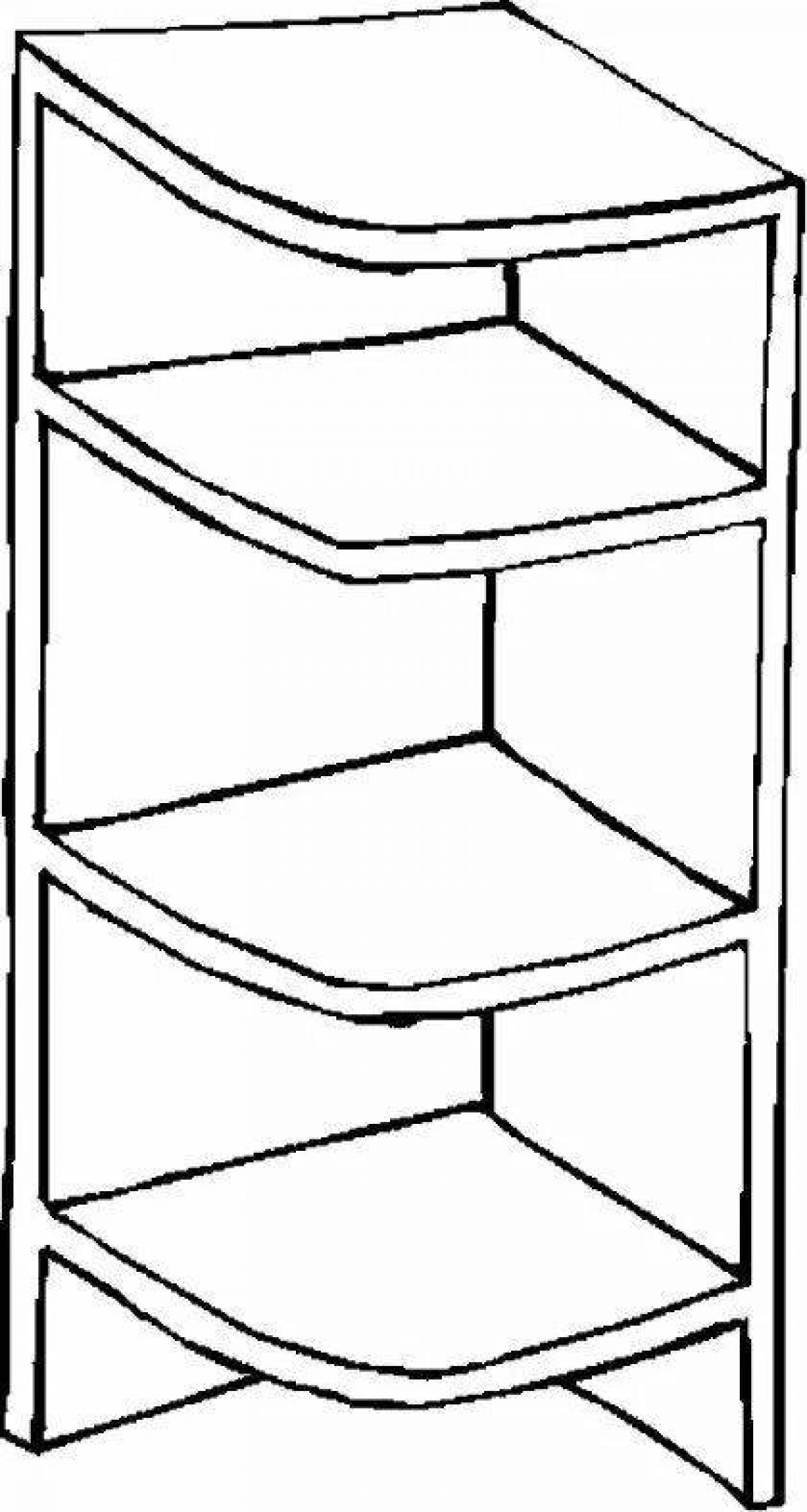 Нарисовать полку онлайн бесплатно с размерами