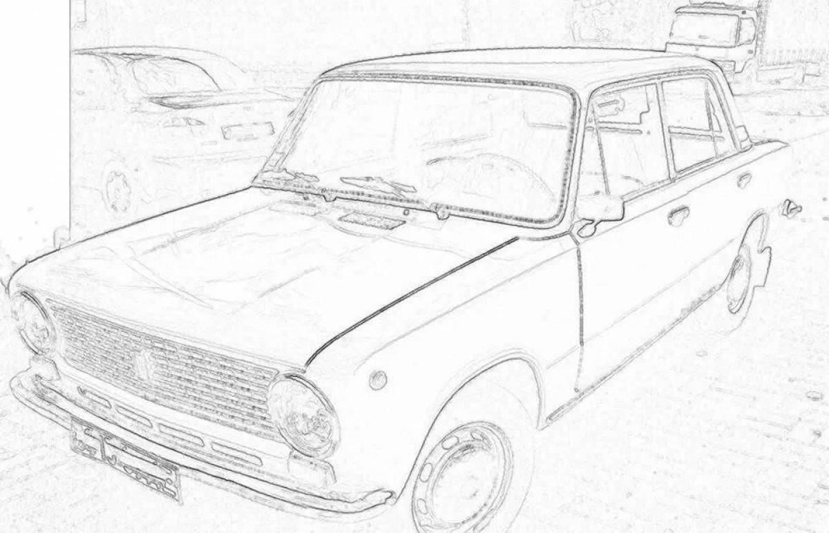 Рисунок копейка ваз
