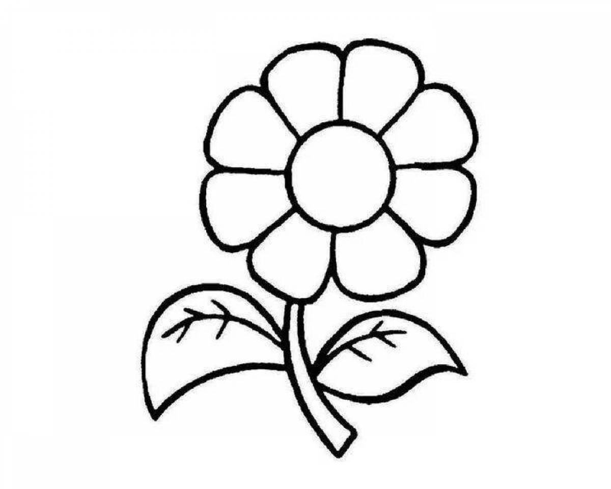 Рисунок к сказке цветик семицветик раскраска