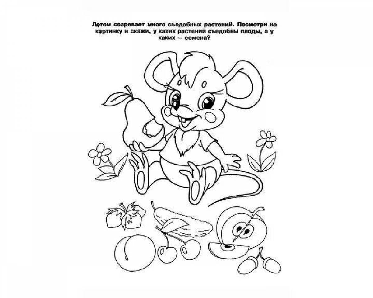 A selection of coloring pages