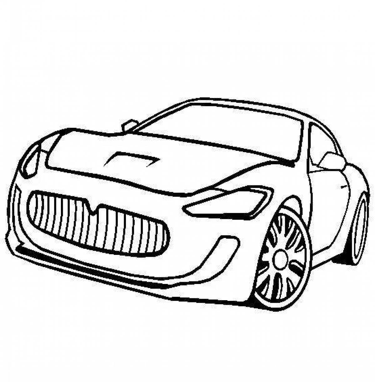 Maserati intensive coloring