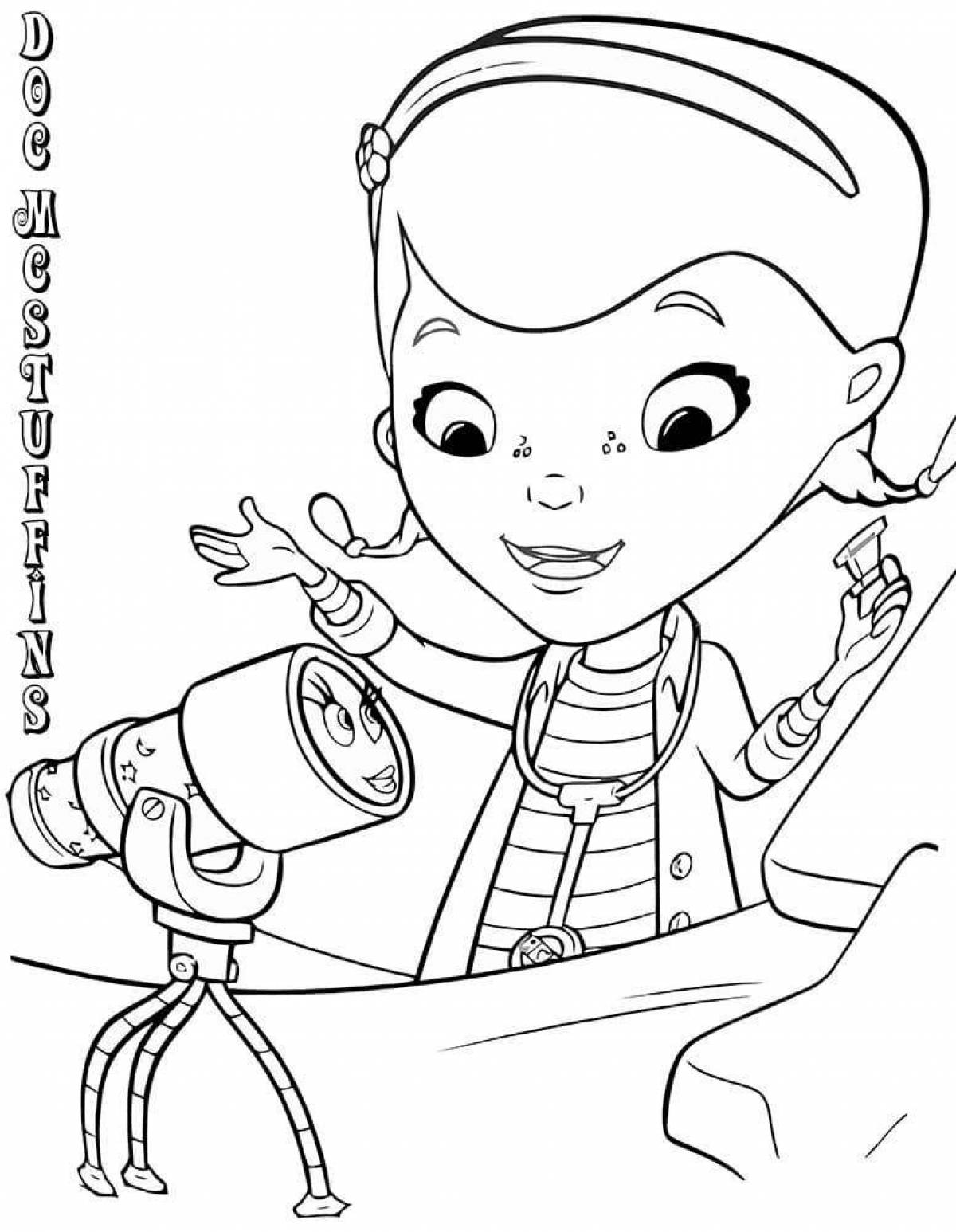Dr Lipsey playful coloring book