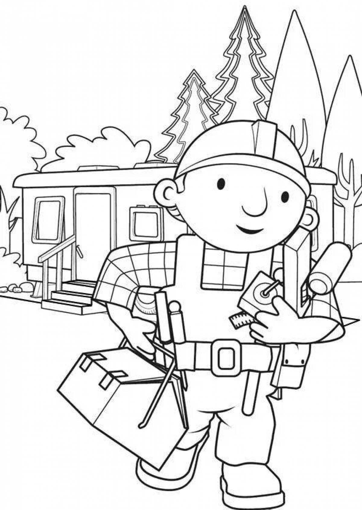 Occupational safety and health fun coloring book