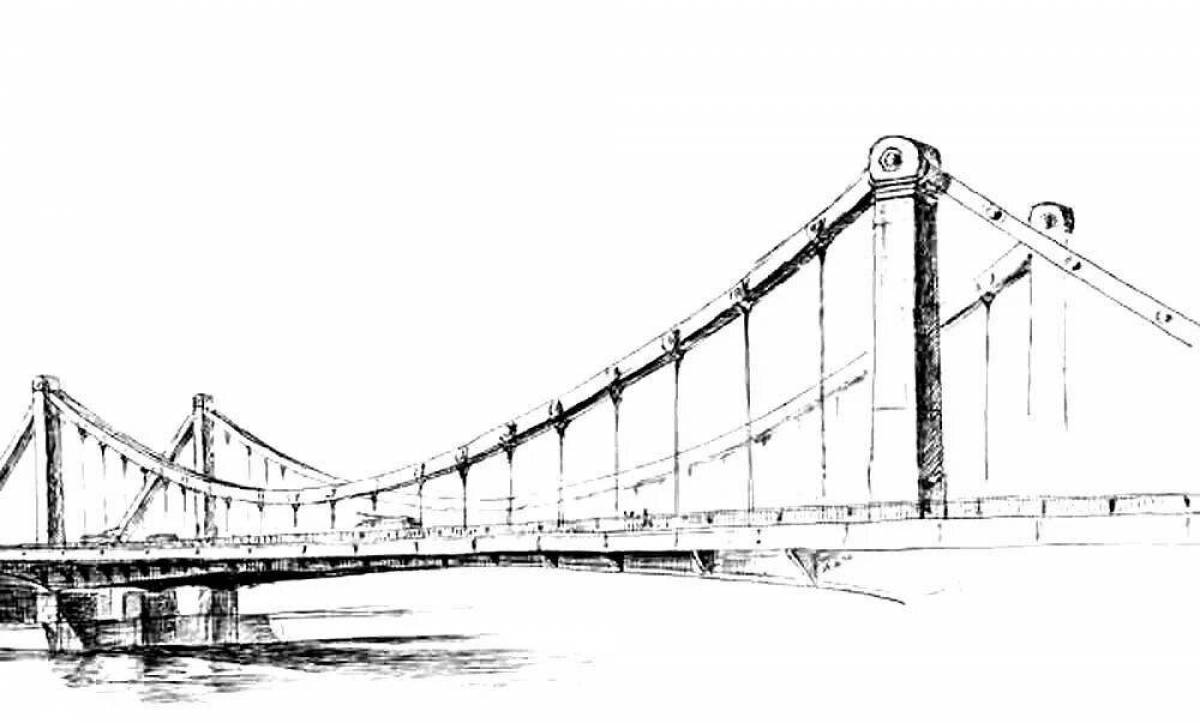 Стоковые фотографии по запросу Мост рисунок карандаш
