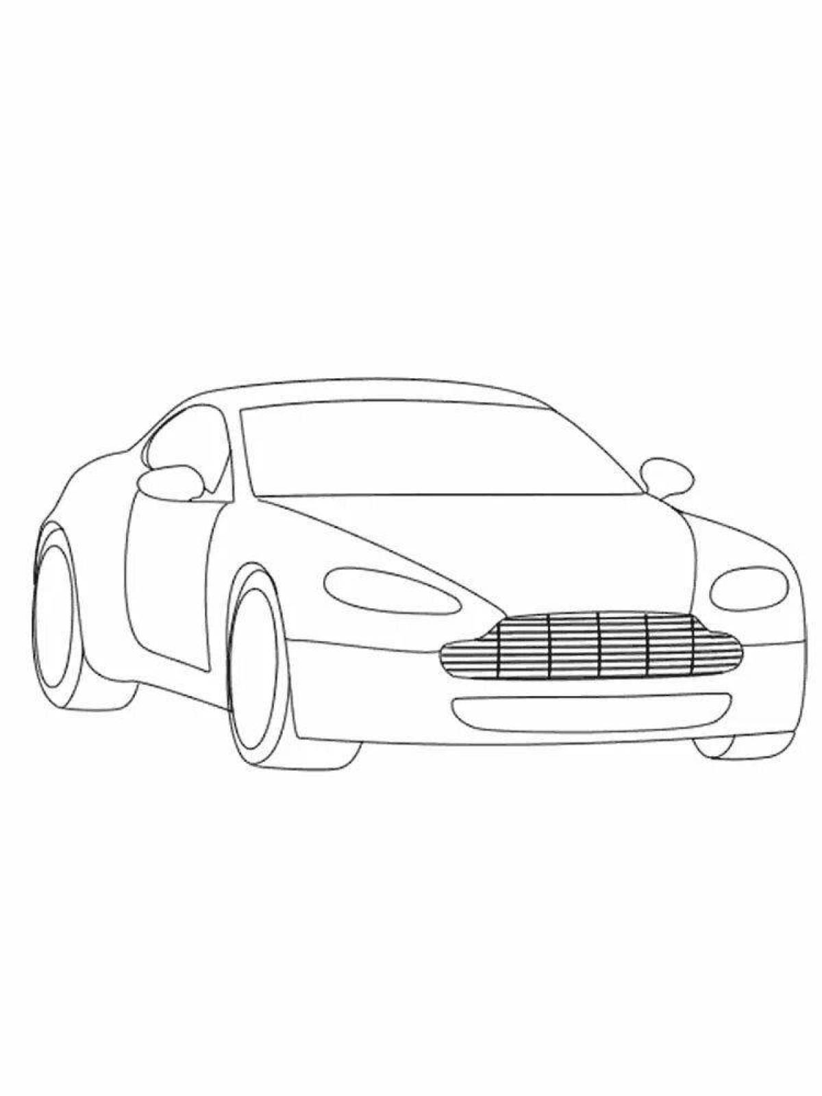 Aston martin majestic coloring