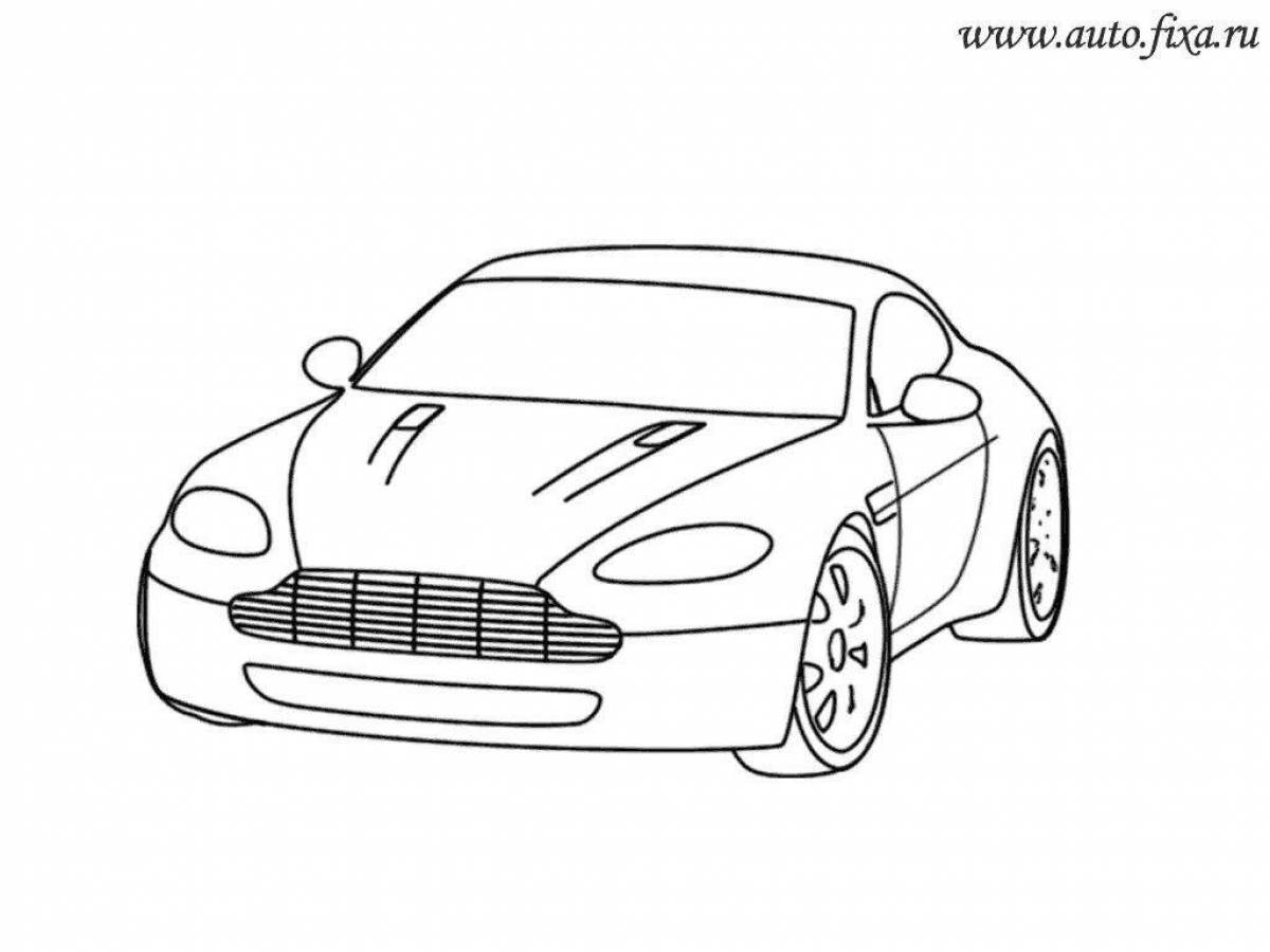 Aston martin grandiose coloring