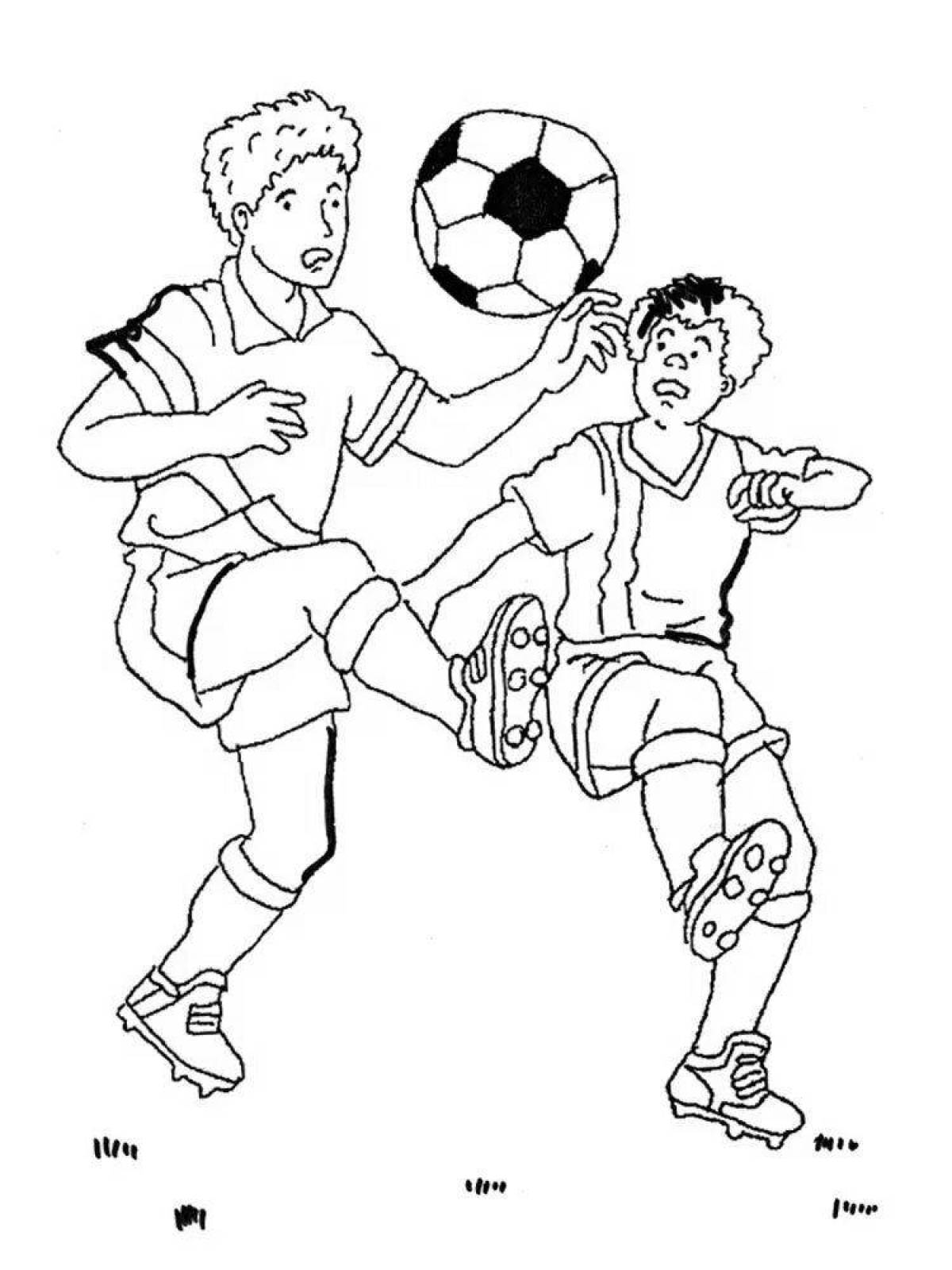 Рисунки для мальчиков 10 лет футбол