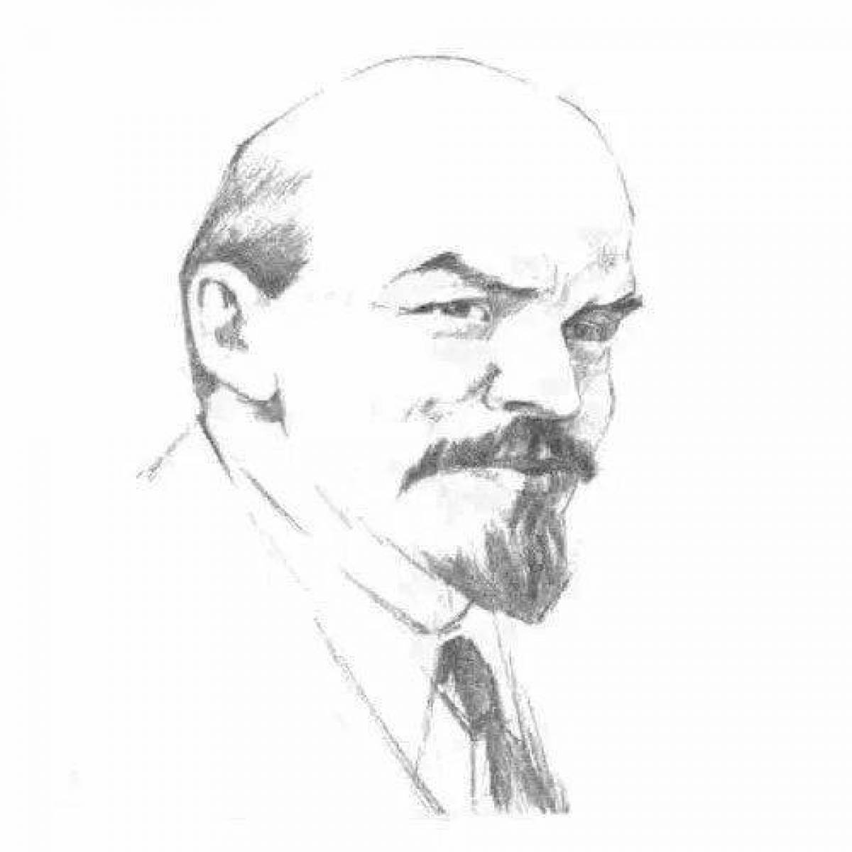 Эскиз портрета Ленина