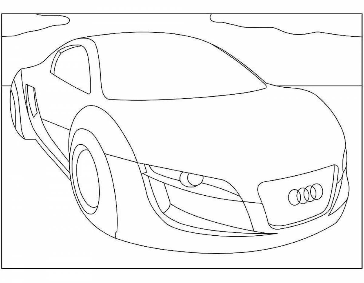 Рисунок машины 4. Раскраски для мальчиков машины Ауди. Контуры автомобилей для рисования. Машинки для срисовывания для мальчиков. Не Раскрашенные машины.