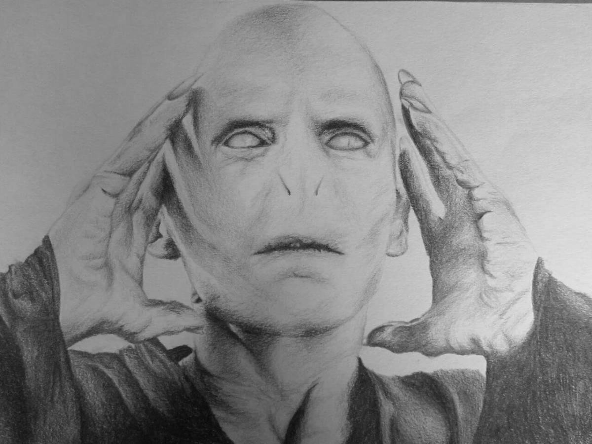 Great voldemort coloring book
