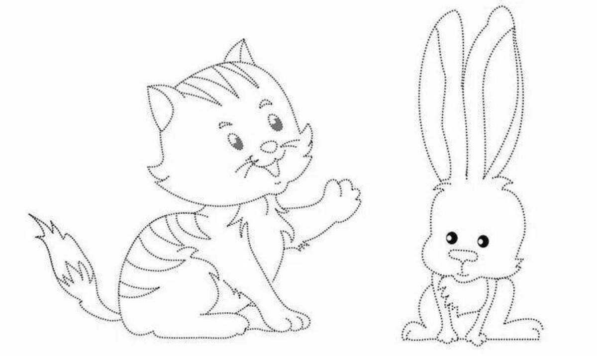 Cat and rabbit #11