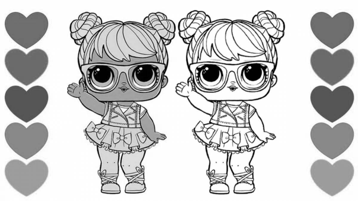 Lol doll live coloring