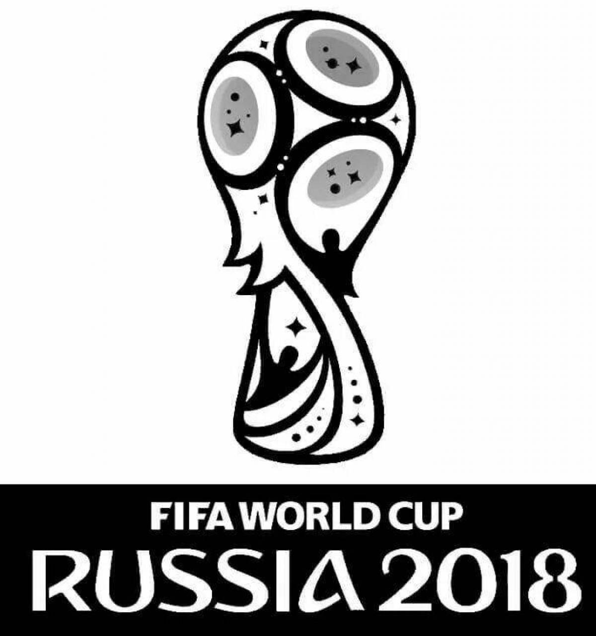 Великолепная раскраска чемпионата мира по футболу