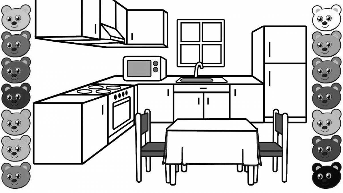 Изысканная кухонная мебель current side