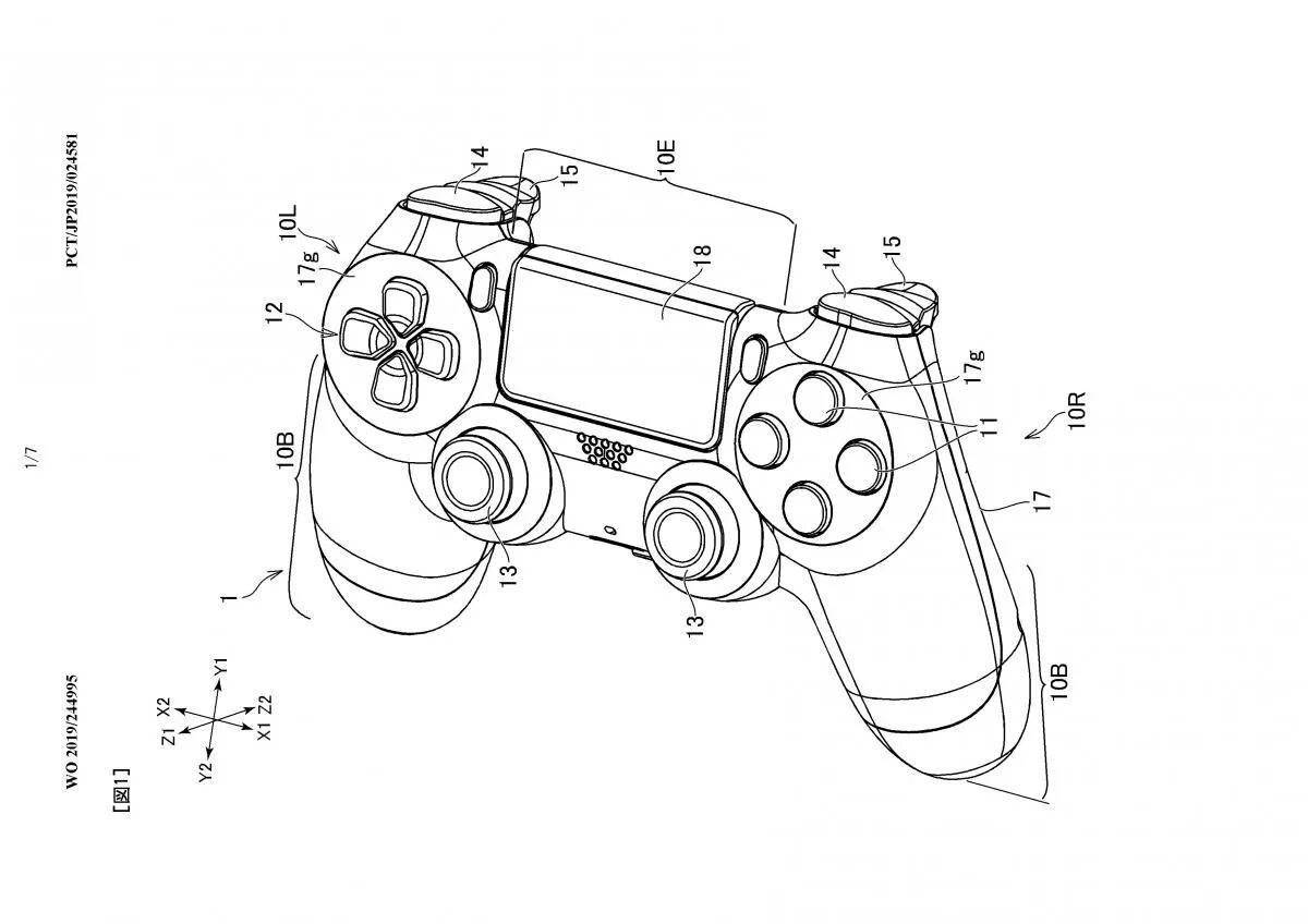 Colorful playstation coloring page
