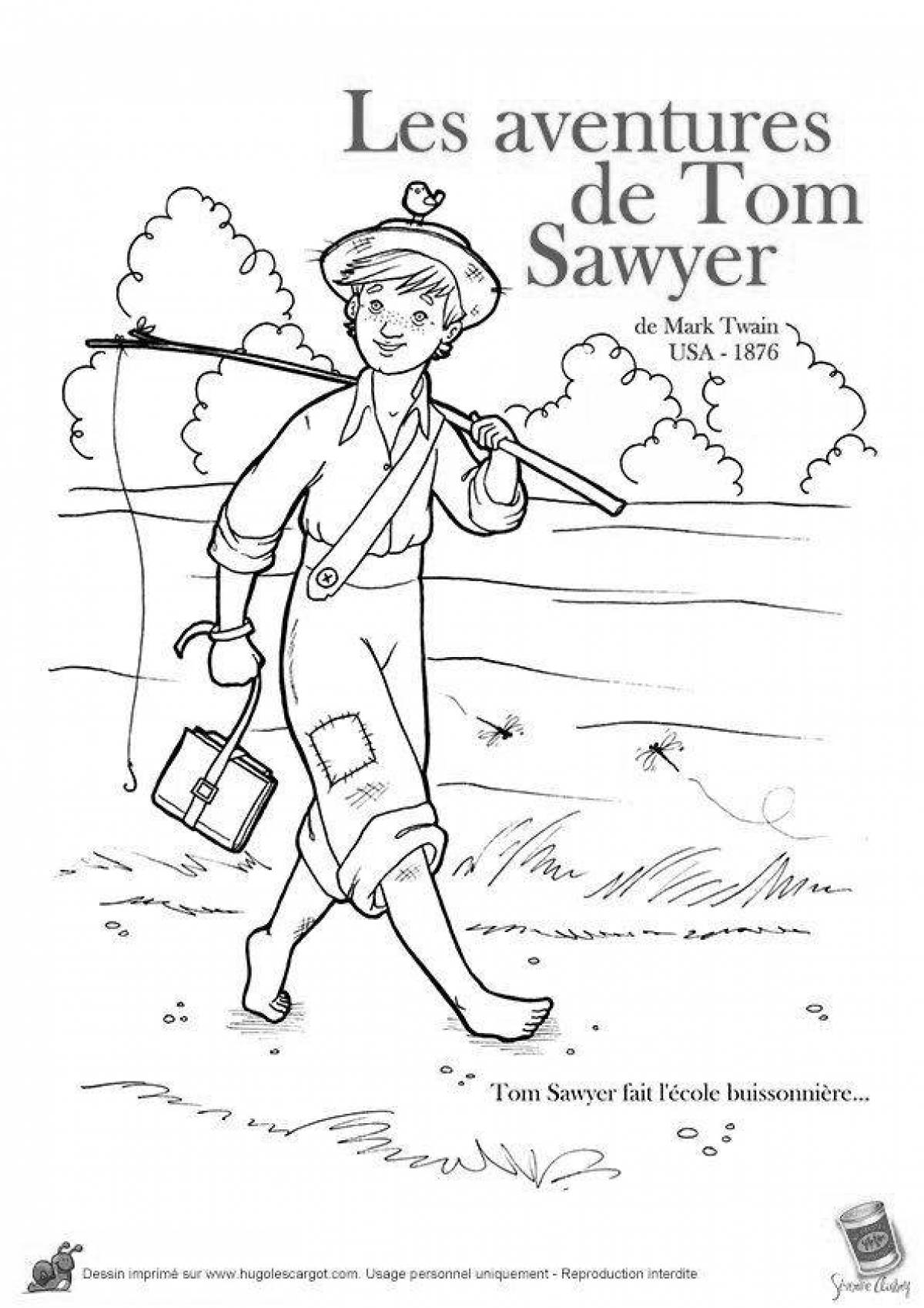 Photo Tom sawyer's spectacular coloring
