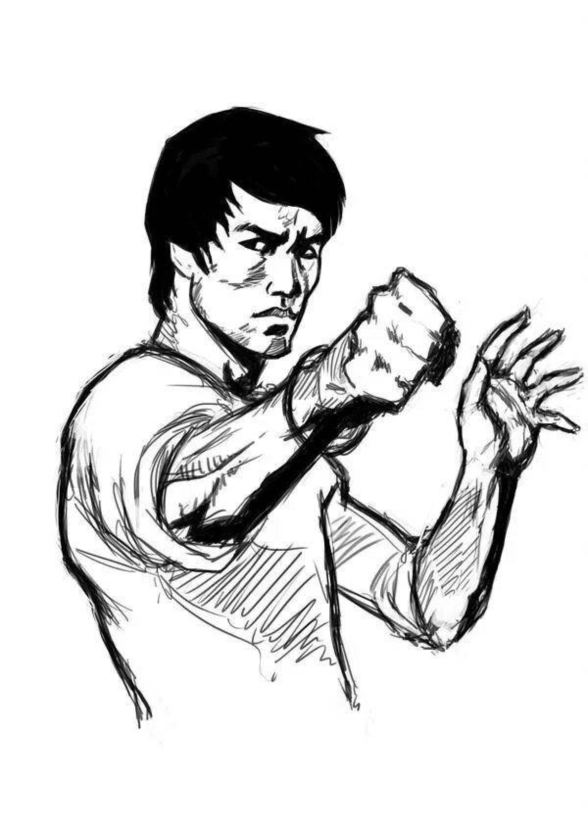 Bruce lee dynamic coloring